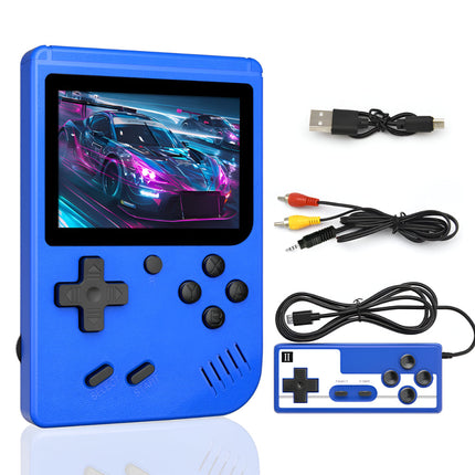 Portable Handheld Game Console with 400 Built-In Classic Games | Rechargeable Gaming for Home and Travel