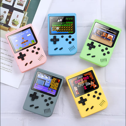 Portable Handheld Game Console with 400 Built-In Classic Games | Rechargeable Gaming for Home and Travel