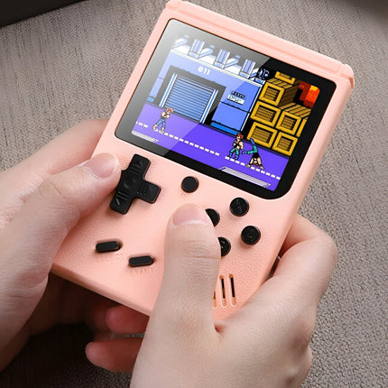 Portable Handheld Game Console with 400 Built-In Classic Games | Rechargeable Gaming for Home and Travel