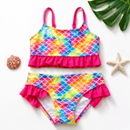 Scales Bikini - Rainbow / (3-4 years)
