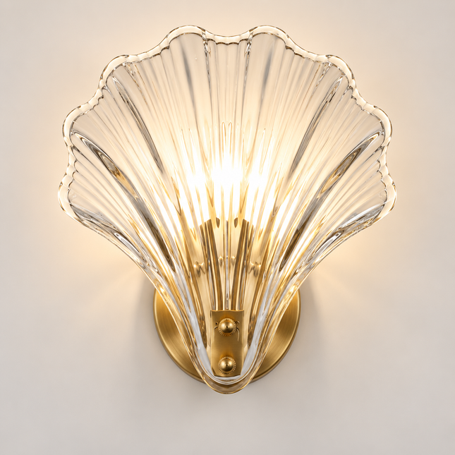 Wall Sconce with Glass Shade, Minimalist Wall Lamp with Button Switch, Wall Light Fixture for Hallway and Bedroom_22
