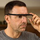 Reading Glasses Adjustable Focus, No Prescription Glasses with Polycarbonate Frame, Lightweight Adjustable Focus Glasses_00