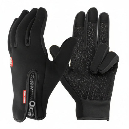Touchscreen Winter Gloves with Non-Slip Palm Grip | Thermal Windproof Full Finger Design for Cold Weather Comfort