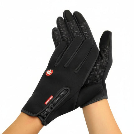 Touchscreen Winter Gloves with Non-Slip Palm Grip | Thermal Windproof Full Finger Design for Cold Weather Comfort
