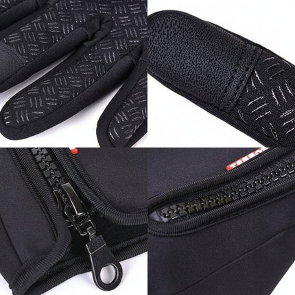 Touchscreen Winter Gloves with Non-Slip Palm Grip | Thermal Windproof Full Finger Design for Cold Weather Comfort