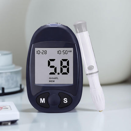 Blood Glucose Monitor Kit with Quick Readings & Memory Storage | Easy Home Testing for Daily Health Tracking