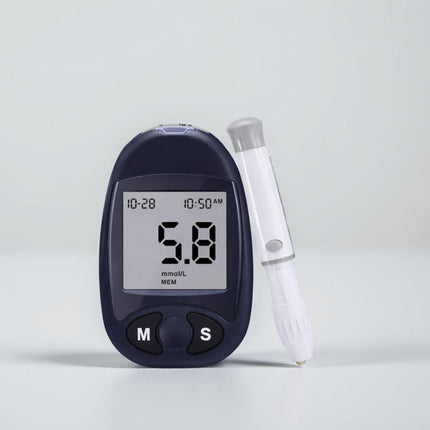 Blood Glucose Monitor Kit with Quick Readings & Memory Storage | Easy Home Testing for Daily Health Tracking