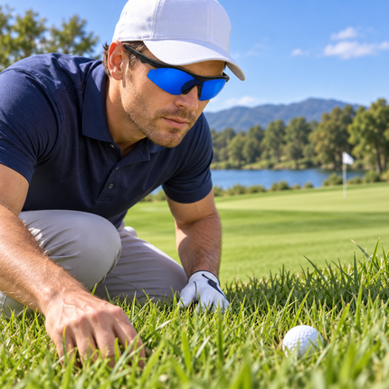 Golf Glasses for Finding Balls, Ball Finding Glasses Tinted Blue for Grass, Golf Accessories and Golf Gadgets_03