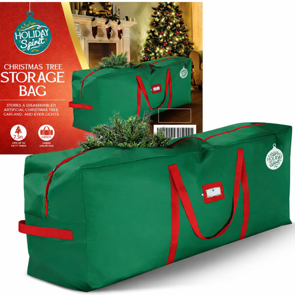 Heavy-Duty Christmas Tree Storage Bag with Waterproof Oxford Material | Large Capacity Protection for 7.5 ft Artificial Trees