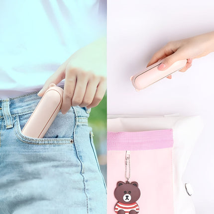 Portable Handheld Fan with USB Rechargeable Battery | Compact Cooling Solution for Travel and Office Use