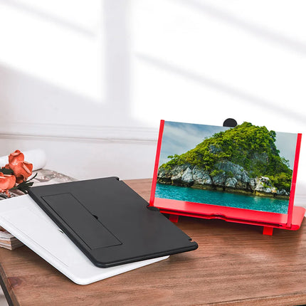 Portable Screen Amplifier for Smartphones with 3D Sound Boost | Enhanced Viewing Experience