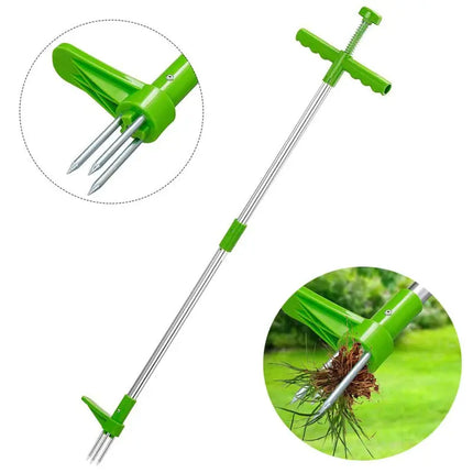 Stand Up Weed Puller Tool, Weeding Tool with Foot Pedal – image 4