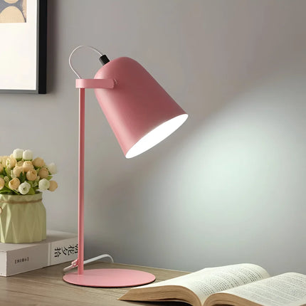 Modern Rotating Table Lamp with Adjustable Shade | Eye-Friendly Lighting for Study and Work Spaces
