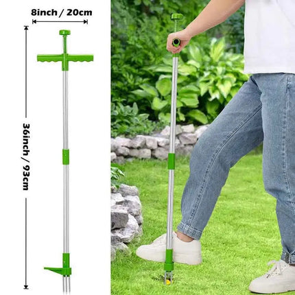 Stand Up Weed Puller Tool, Dandelion Puller and Root Removal Tool for Lawn and Garden – image 5