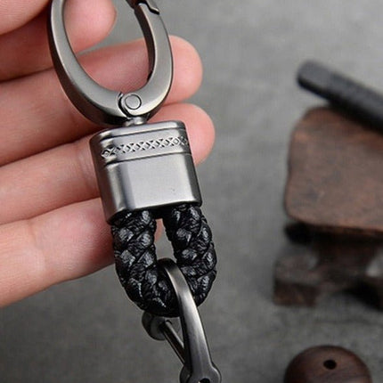 Braided Keychain for Car Keys, Woven Neck Key Lanyard – image 6