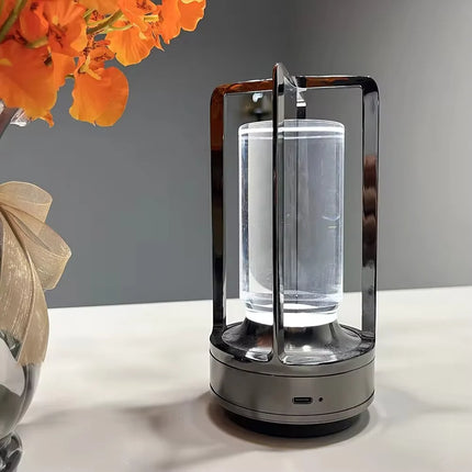 Wireless LED Table Lamp with Touch Control | Dimmable Lighting for Modern Home Decor