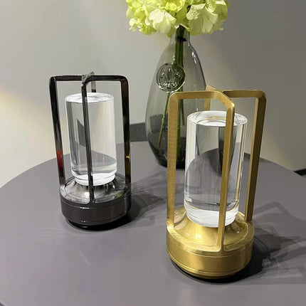 Wireless LED Table Lamp with Touch Control | Dimmable Lighting for Modern Home Decor