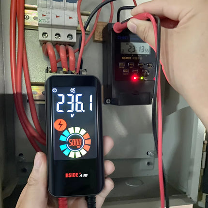 Digital Multimeter with True RMS and Auto Ranging, Pocket Size Voltage Tester with Non Contact AC Detection