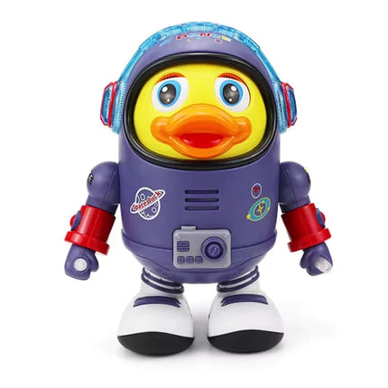 Dancing Astronaut Duck Toy with Light & Sound | Interactive Fun for Kids