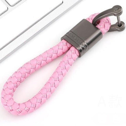 Braided Keychain for Car Keys, Key Ring with Long Loop for Belt – image 19