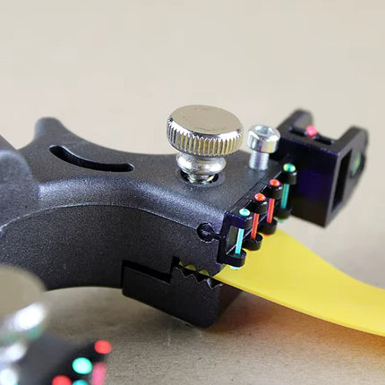 Slingshot with Laser Sight, Outdoor Target Practice Catapult for Backyard Shooting and Beginners