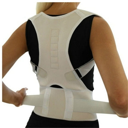 Posture Corrector for Women and Men, Adjustable Back Brace for Posture with Magnetic Therapy – image 4