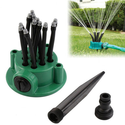 Lawn Sprinkler, 360 Degree Adjustable Water Sprinkler for Garden and Flower Beds – image 5