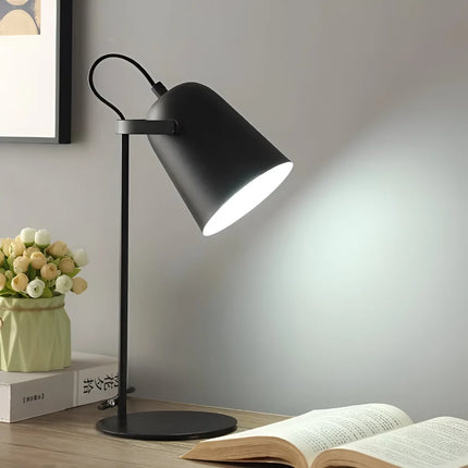 Modern Rotating Table Lamp with Adjustable Shade | Eye-Friendly Lighting for Study and Work Spaces