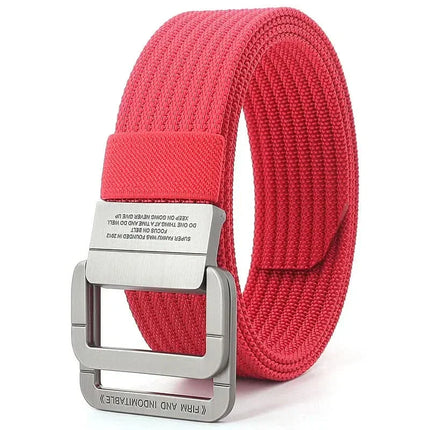 Mens Belts, Double Ring Buckle Belt for Men and Women – image 11