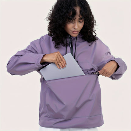 Hooded Casual Jacket with Half-Zip Design | Lightweight All-Season Outerwear for Everyday Comfort