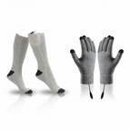 Gray / Constant Temperature（1 Pair） / Heated Socks+ Heated Gloves