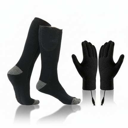Rechargeable Heated Socks with Targeted Toe Heating | Long-Lasting Comfort for Winter Outdoor Activities
