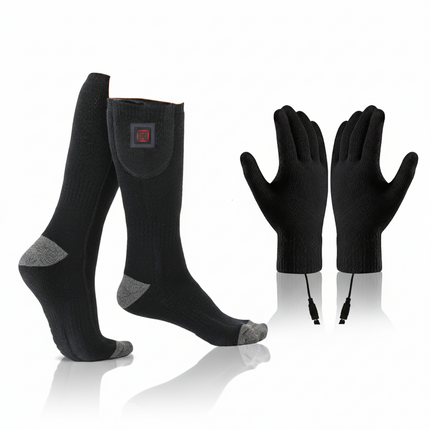 Rechargeable Heated Socks with Targeted Toe Heating | Long-Lasting Comfort for Winter Outdoor Activities