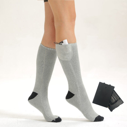 Rechargeable Heated Socks with Targeted Toe Heating | Long-Lasting Comfort for Winter Outdoor Activities