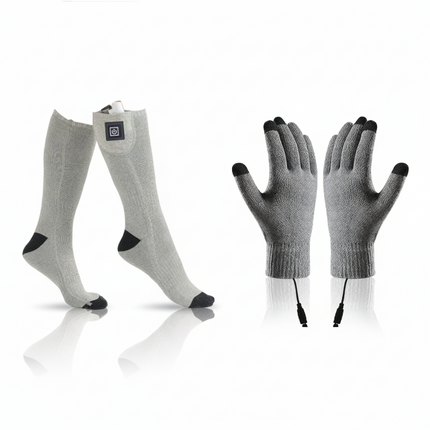 Rechargeable Heated Socks with Targeted Toe Heating | Long-Lasting Comfort for Winter Outdoor Activities