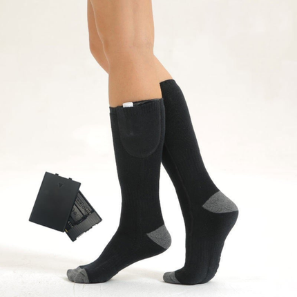 Rechargeable Heated Socks with Targeted Toe Heating | Long-Lasting Comfort for Winter Outdoor Activities