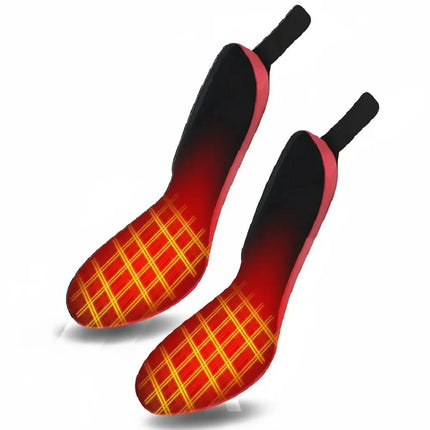 Heated Insoles with Wireless Remote Control for Winter Comfort | Rechargeable Shoe Inserts with Adjustable Heat Levels