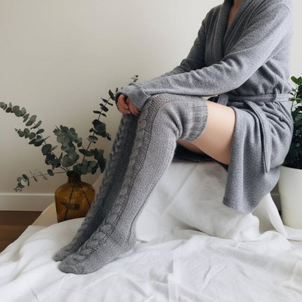 Warm Knee High Socks with Soft Blend Fabric | Cozy Winter Comfort for Daily Wear