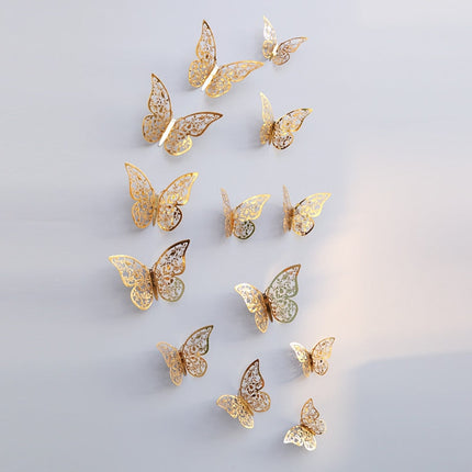 3D Butterfly Wall Stickers, Peel and Stick Wall Decor in 3 Sizes – image 16