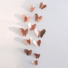 3D Butterfly Wall Stickers, Butterfly Wall Decals for Windows and Smooth Surfaces, Peel and Stick Wall Decor in 3 Sizes