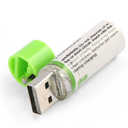 Rechargeable AA Batteries with USB-C Charging | Eco-Friendly Power Solution