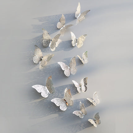 3D Butterfly Wall Stickers, Peel and Stick Wall Decor in 3 Sizes – image 12