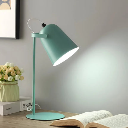 Modern Rotating Table Lamp with Adjustable Shade | Eye-Friendly Lighting for Study and Work Spaces