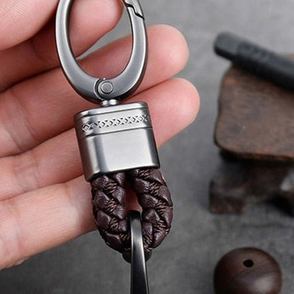 Braided Keychain for Car Keys, Woven Neck Key Lanyard – image 8