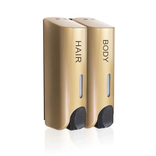 Wall Mounted Soap Dispenser for Shower, Shampoo Dispenser for Conditioner and Shower Gel, Body Wash Dispenser 11.8 fl oz