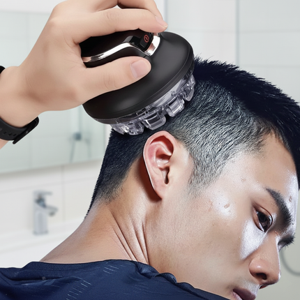 Cordless Hair Trimmer with 360-Degree Rounded Blade | Smooth and Safe Grooming for Home and Travel