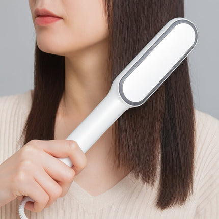 Heated Hair Straightening Comb with Anti-Frizz Technology | Versatile Styling for Healthy, Silky Hair