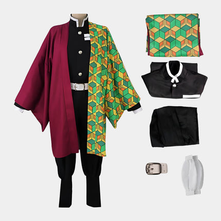 Anime Haori Costume Outfit with Complete Accessories | Kids and Adult Sizes for Cosplay Events and Halloween
