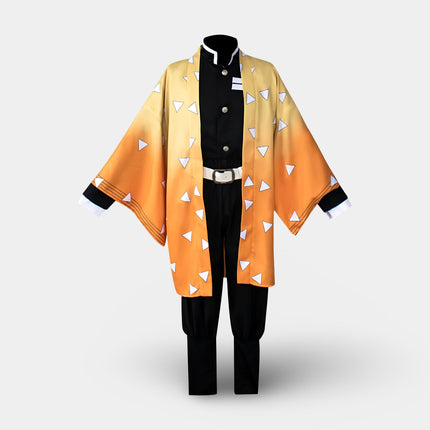 Anime Haori Cosplay Costume with Kimono Coat & Wig | Complete Outfit for Halloween and Conventions