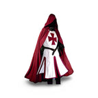 Long Top White/Red + Red Cloak / M